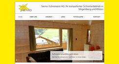 Desktop Screenshot of nemoag.ch